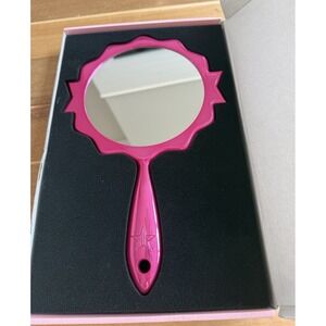 Jeffree Star Cosmetics Approved Stamp Hand Mirror - Pink Chrome - NIB Authentic